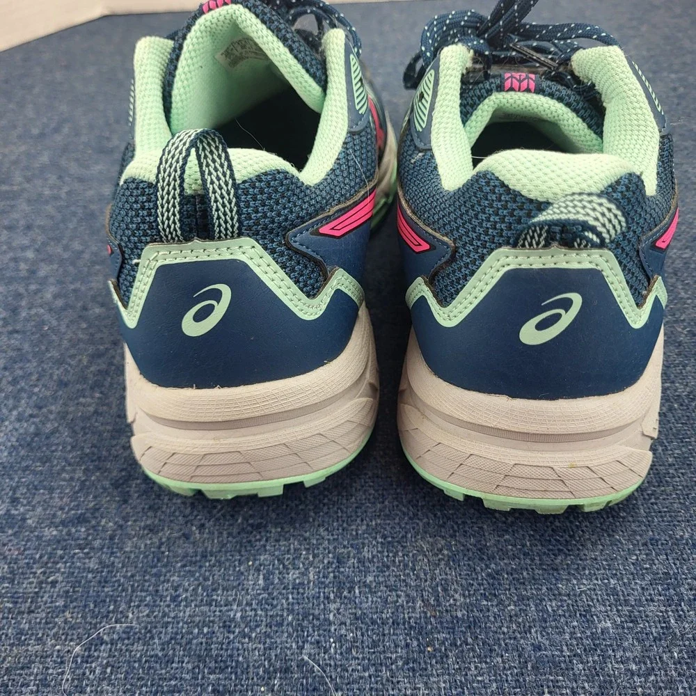 Asics Gel-Venture 8 Trail Running Shoes Womens 9.5 Wide Blue Pink Activewear